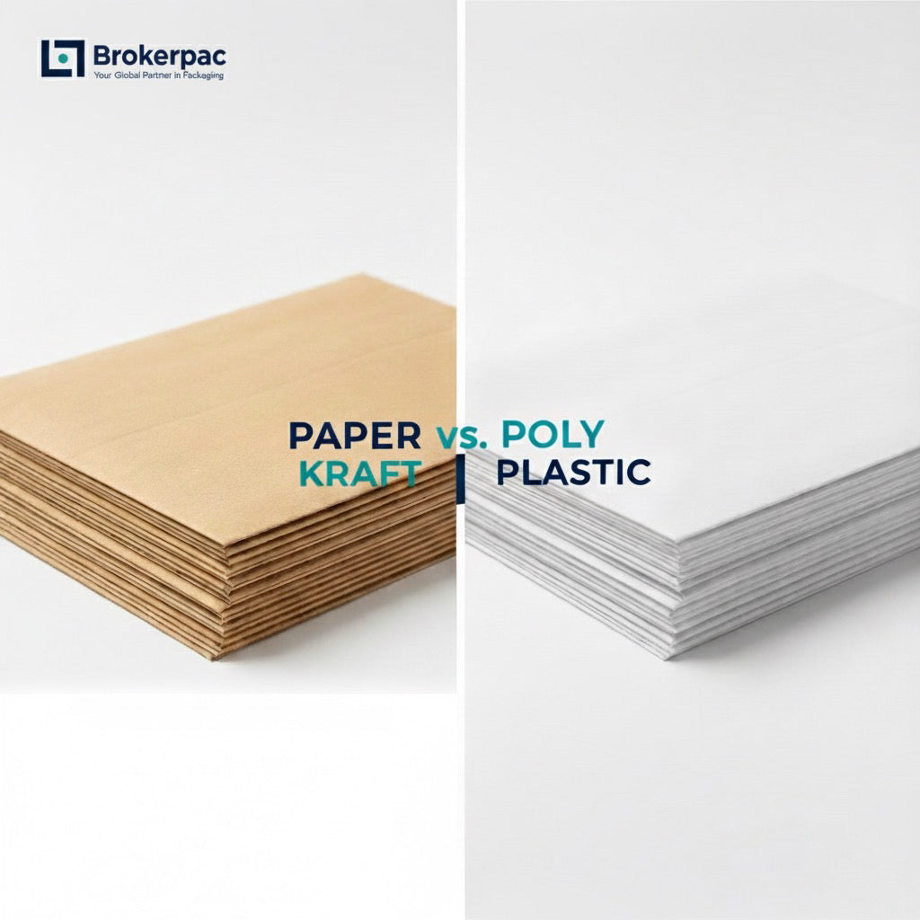 Paper vs. Poly Mailers: Choosing Sustainable Packaging for E-commerce