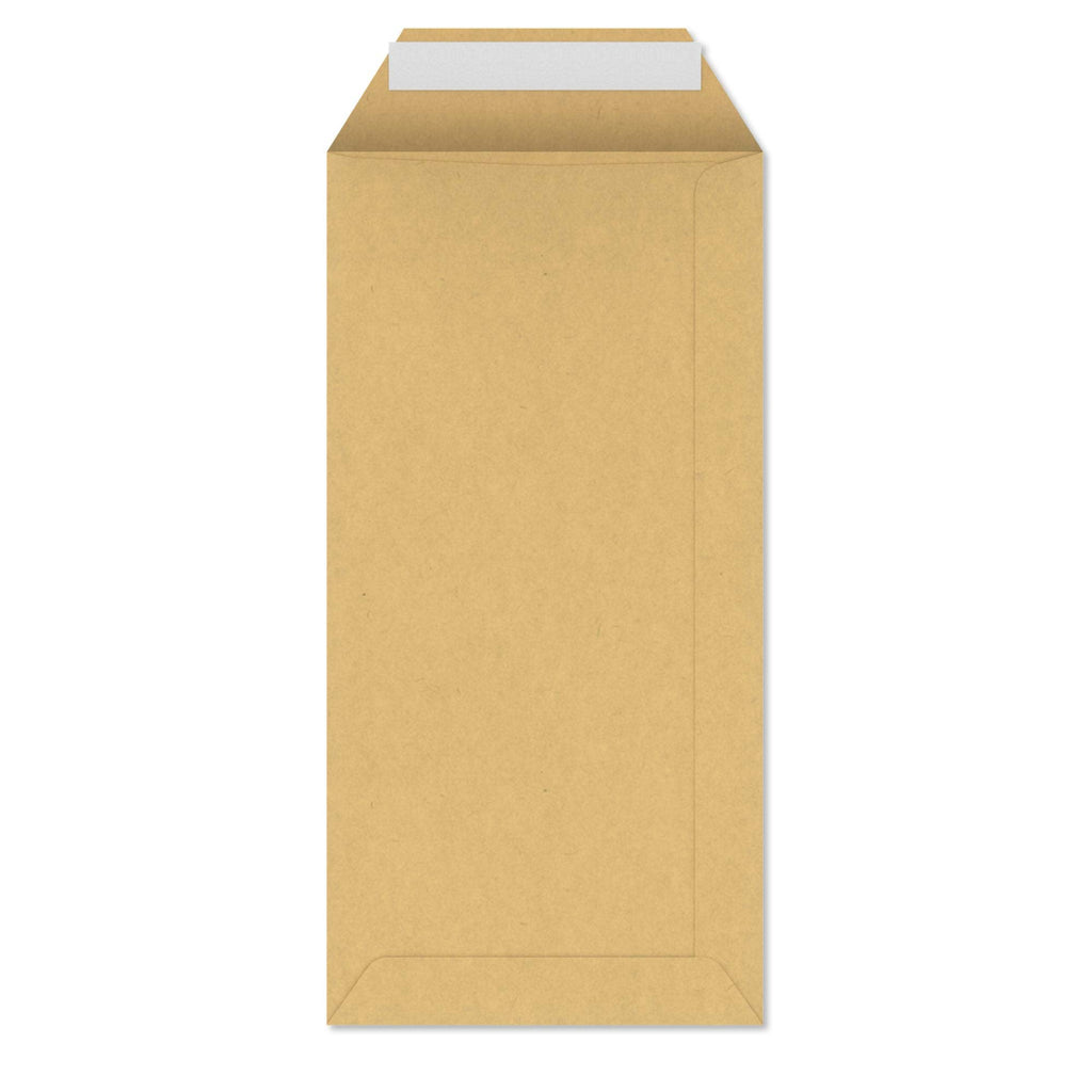 DL Manila Brown 115gsm Peel & Seal Coloured Envelope (220 x 110mm)