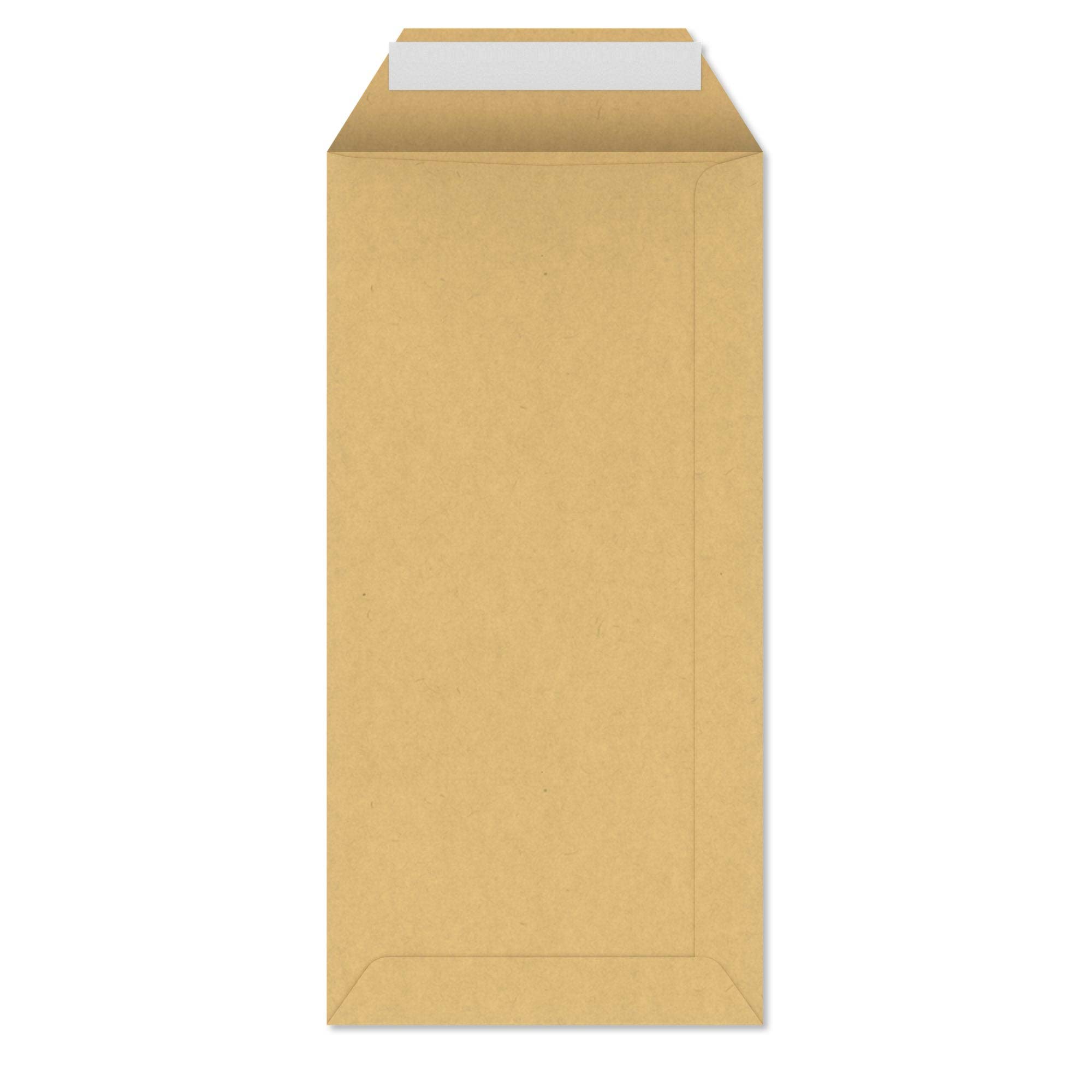 DL Manila Brown 115gsm Peel & Seal Coloured Envelope (220 x 110mm)