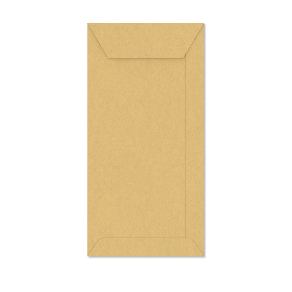 DL Manila Brown 115gsm Peel & Seal Coloured Envelope (220 x 110mm)
