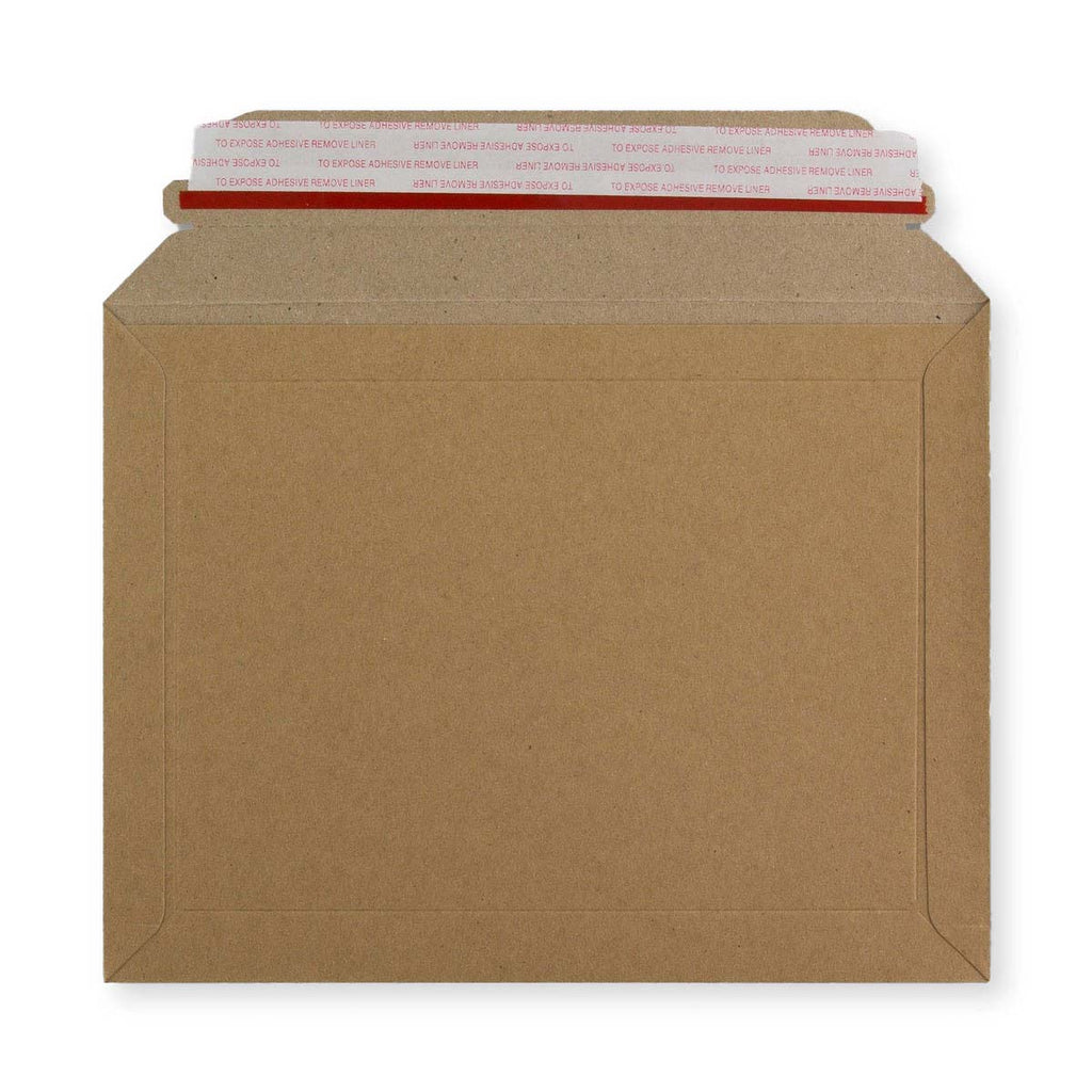 Manila Brown 270gsm Peel & Seal Rigid Board Mailers Envelope (180 x 235mm)