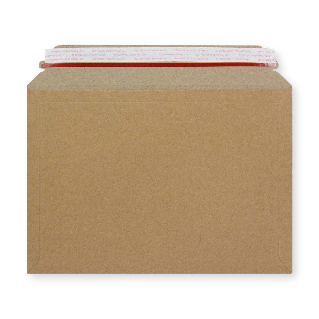 Manila Brown 270gsm Peel & Seal Rigid Board Mailers Envelope (234 x 334mm)