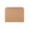 Manila Brown 400gsm Peel & Seal Rigid Board Mailers Envelope (345 x 250mm)