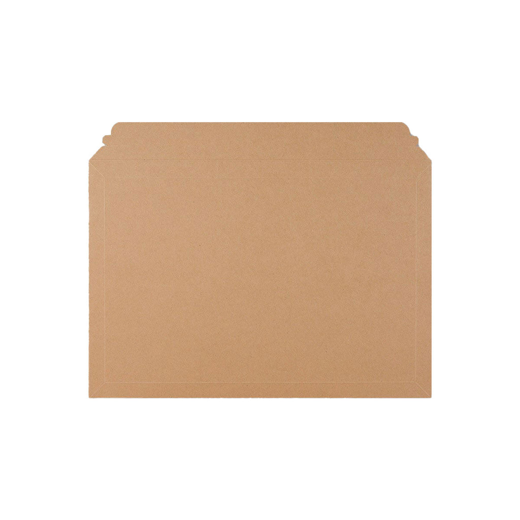 Manila Brown 400gsm Peel & Seal Rigid Board Mailers Envelope (345 x 250mm)