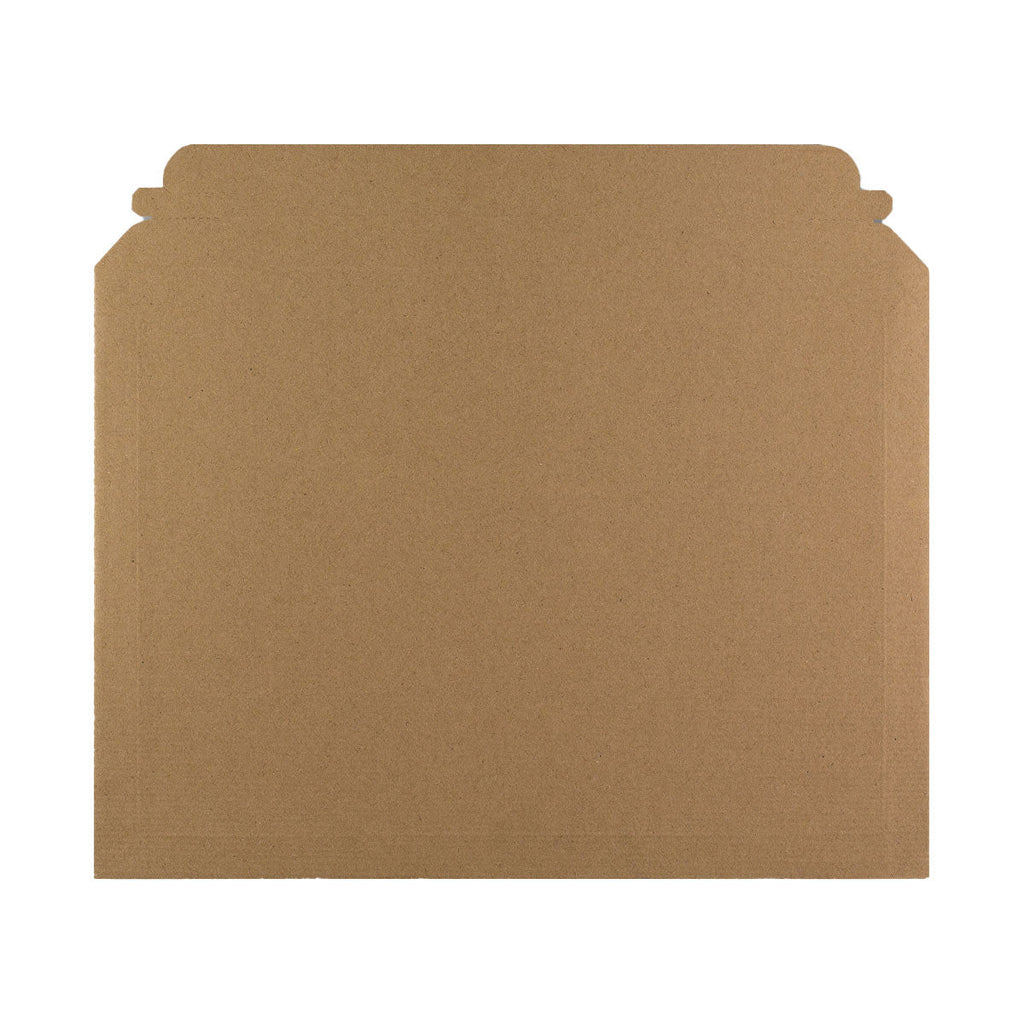Manila Brown 400gsm Peel & Seal Rigid Board Mailers Envelope (248 x 345mm)
