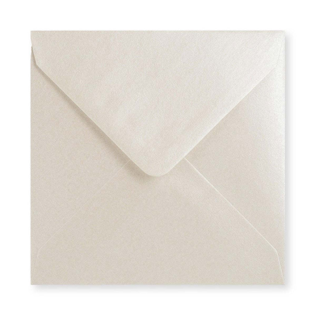 Oyster 90gsm Gummed V-Flap Greeting Card Envelope (130 x 130mm)