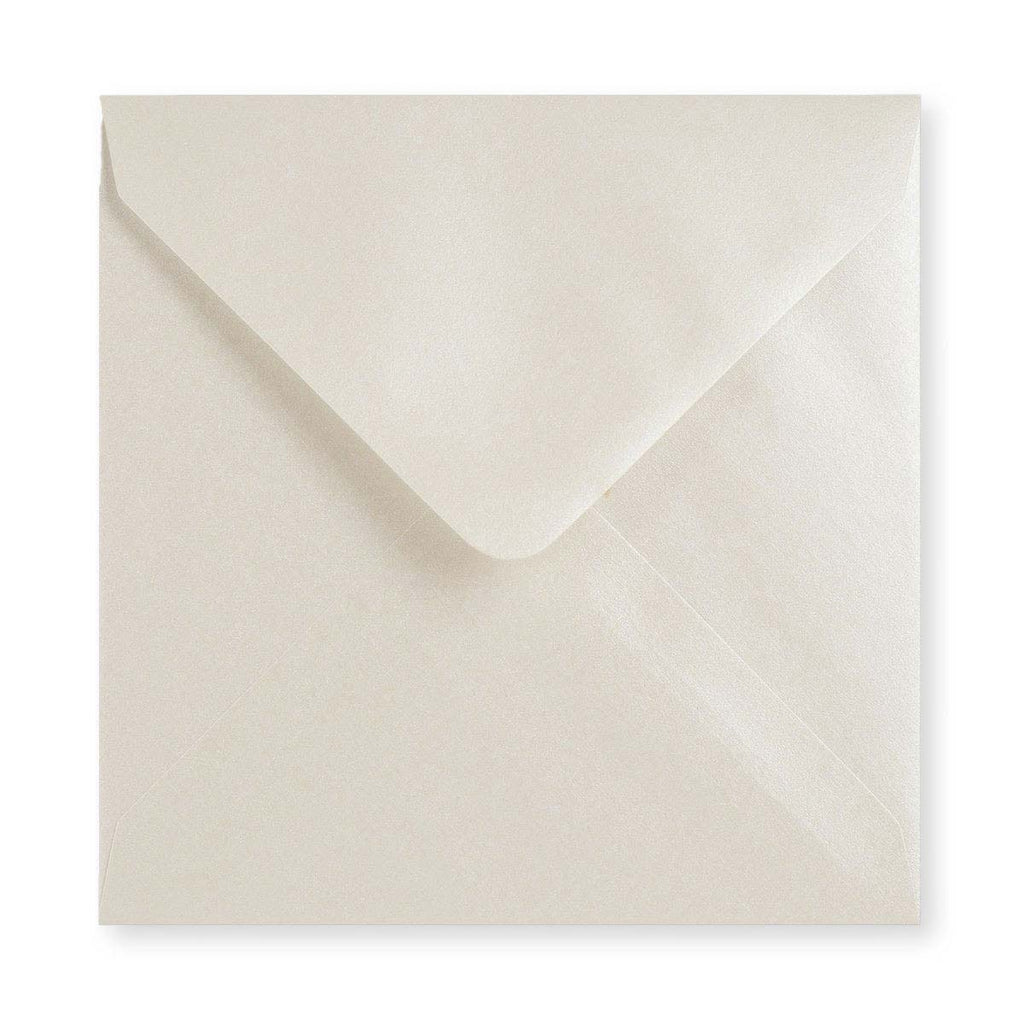 Oyster 90gsm Gummed V-Flap Greeting Card Envelope (140 x 140mm)