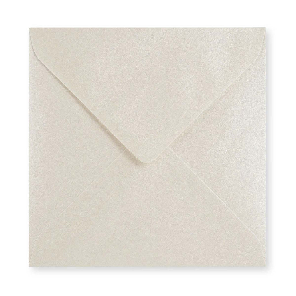 Oyster 90gsm Gummed V-Flap Greeting Card Envelope (155 x 155mm)