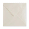 Oyster 90gsm Gummed V-Flap Greeting Card Envelope (155 x 155mm)