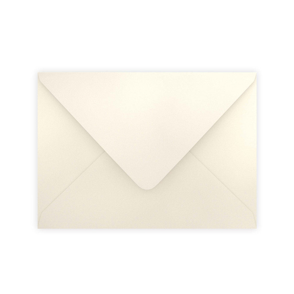 C5 Oyster 90gsm Gummed V-Flap Greetings Envelope (162 x 229mm)