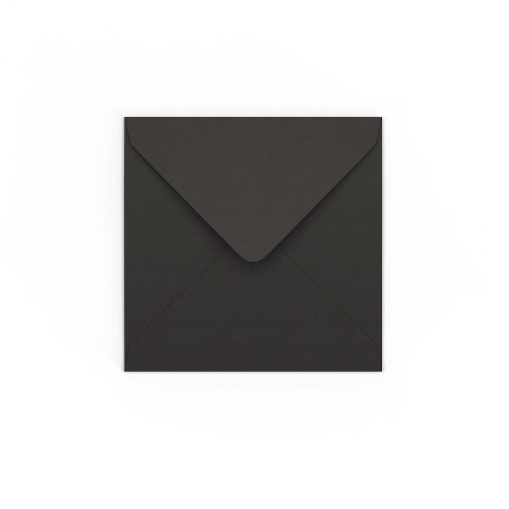 Black Gummed V-Flap 120gsm Envelope (116 x 116mm)