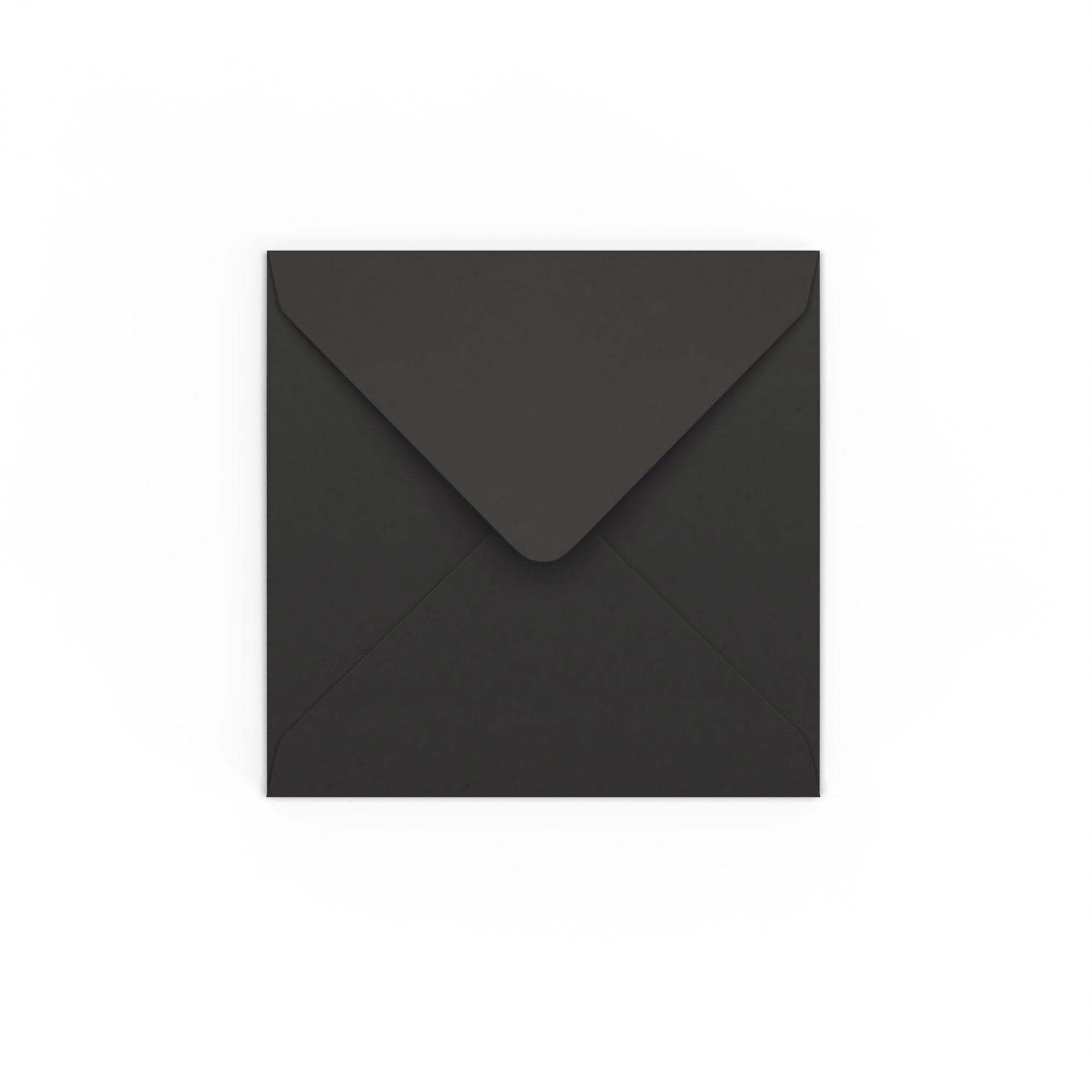 Black Gummed V-Flap 120gsm Envelope (116 x 116mm)
