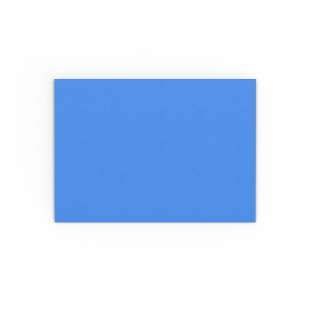 Bright Blue Gummed V-Flap 120gsm Envelope (125 x 175mm)