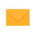 Dark Yellow Gummed V-Flap 120gsm Envelope (125 x 175mm)