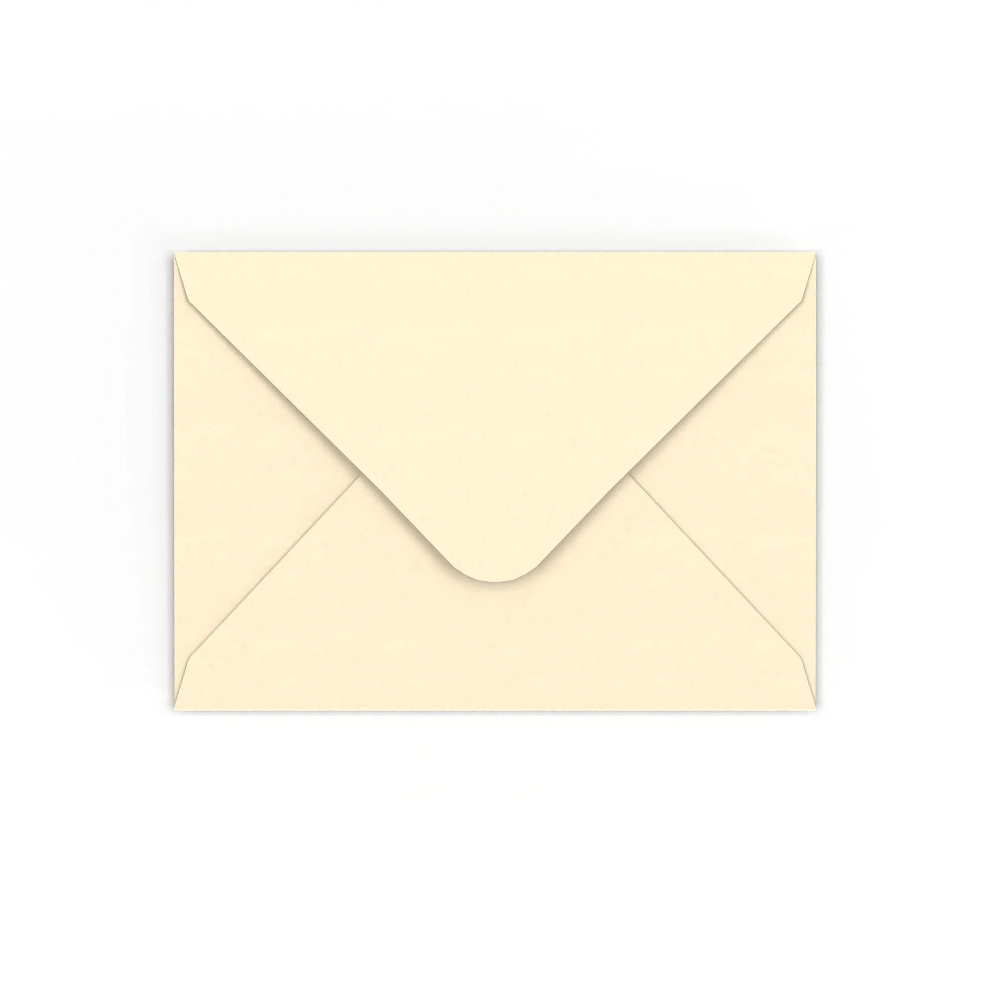 Magnolia Gummed V-Flap 120gsm Envelope (125 x 175mm)