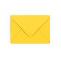 Mid Yellow Gummed V-Flap 120gsm Envelope (125 x 175mm)