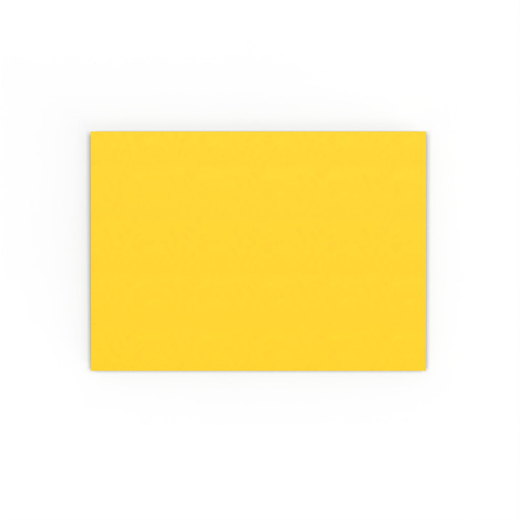 Mid Yellow Gummed V-Flap 120gsm Envelope (125 x 175mm)