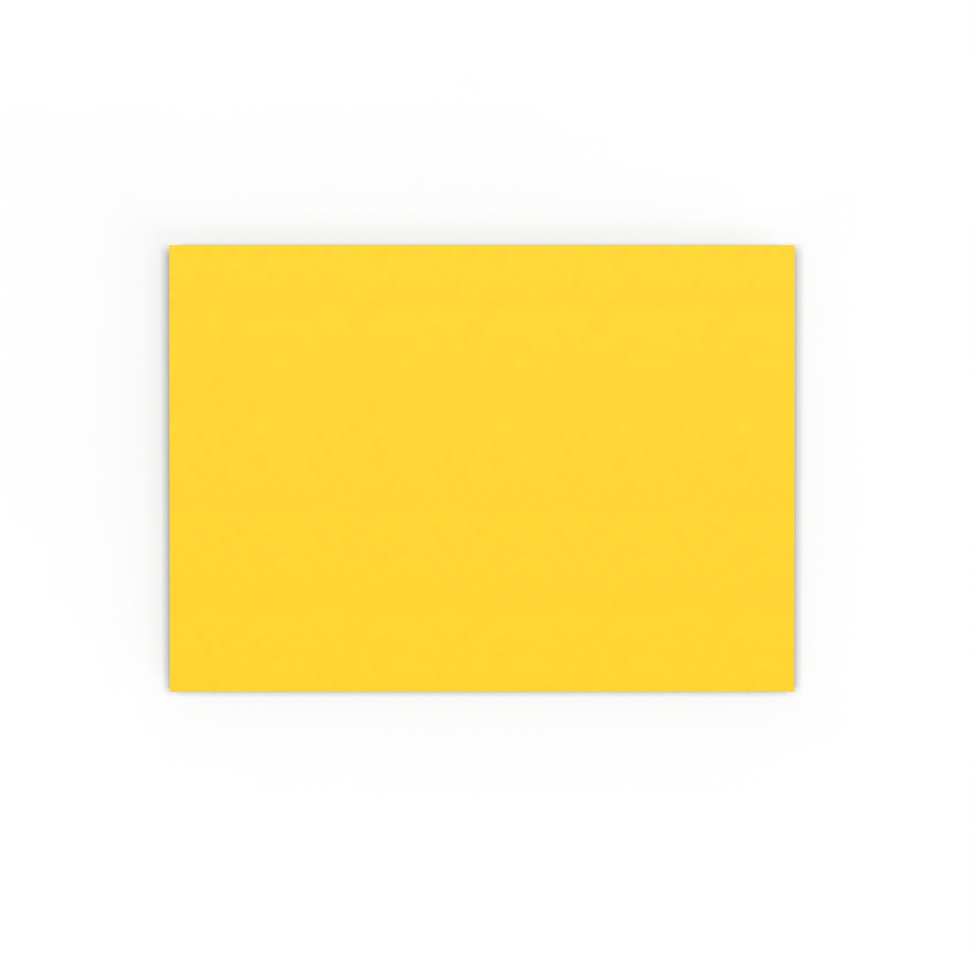 Mid Yellow Gummed V-Flap 120gsm Envelope (125 x 175mm)