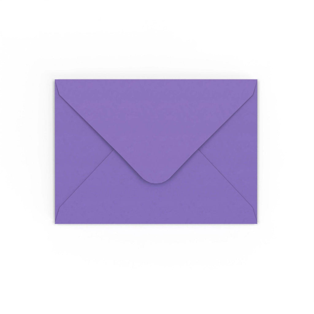 Purple Gummed V-Flap 120gsm Envelope (125 x 175mm)