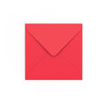 Bright Red Gummed V-Flap 120gsm Envelope (130 x 130mm)