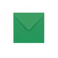 Dark Green Gummed V-Flap 120gsm Envelope (130 x 130mm)