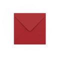 Dark Red Gummed V-Flap 120gsm Envelope (130 x 130mm)