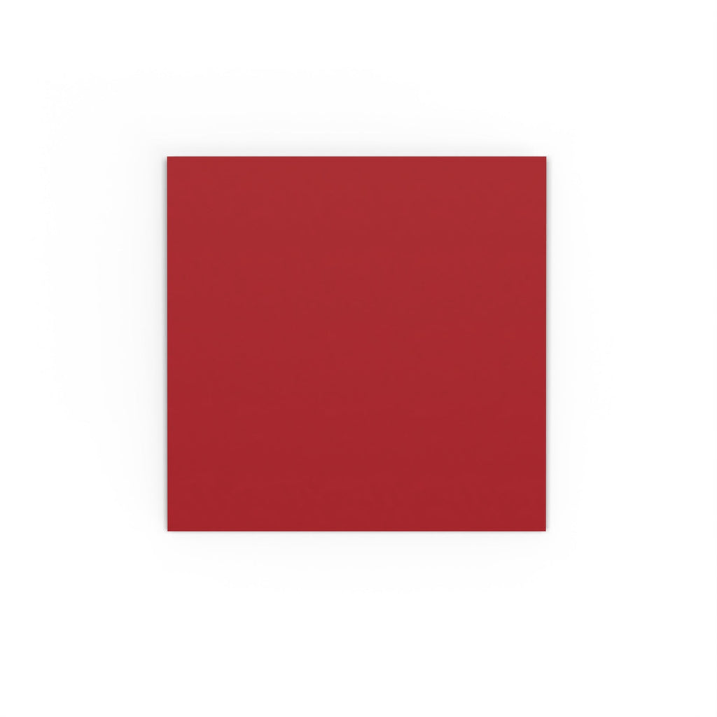 Dark Red Gummed V-Flap 120gsm Envelope (130 x 130mm)
