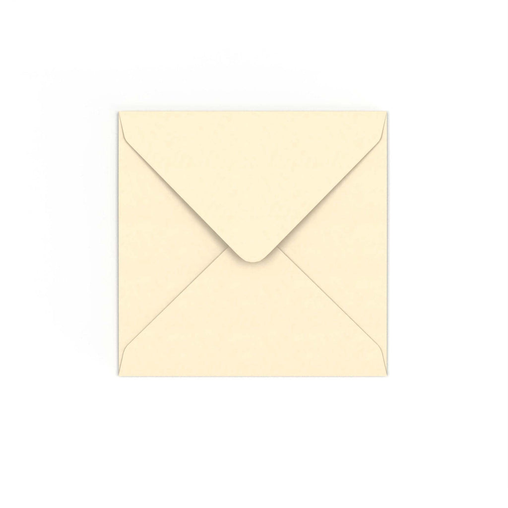 Magnolia Gummed V-Flap 120gsm Envelope (130 x 130mm)