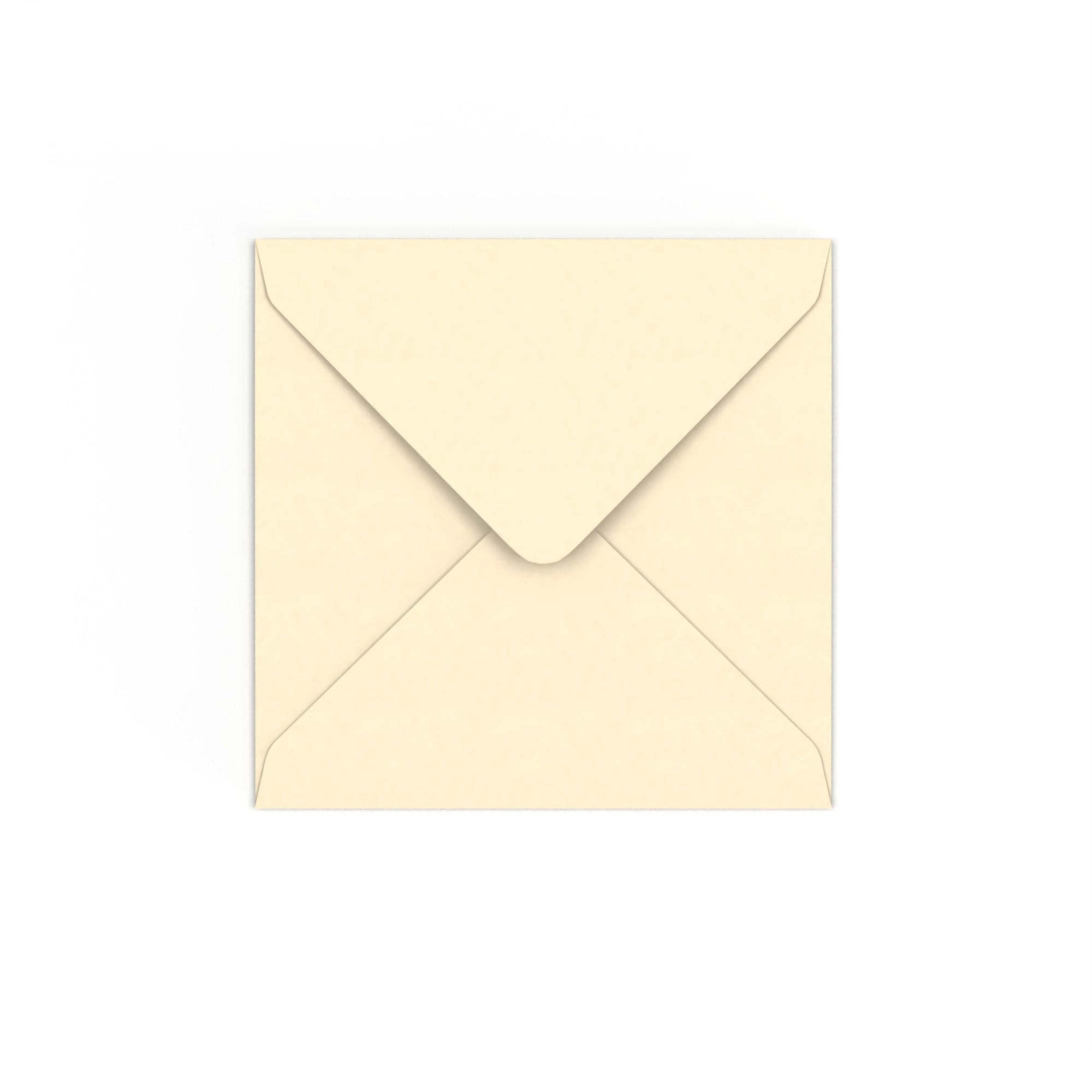 Magnolia Gummed V-Flap 120gsm Envelope (130 x 130mm)