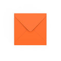 Orange Gummed V-Flap 120gsm Envelope (130 x 130mm)