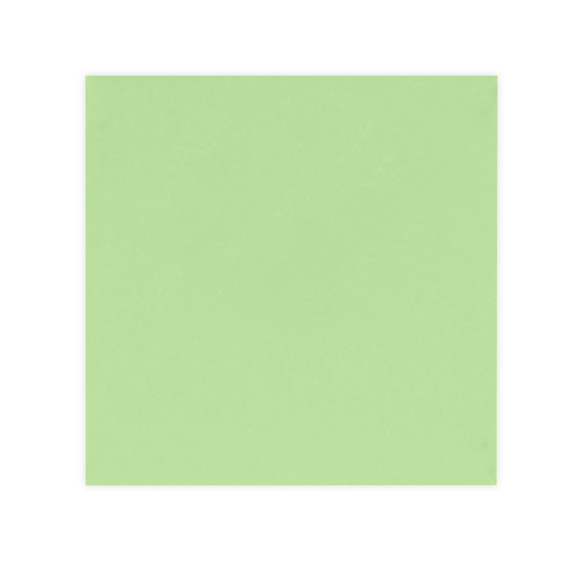 Pale Green Gummed V-Flap 120gsm Envelope (130 x 130mm)