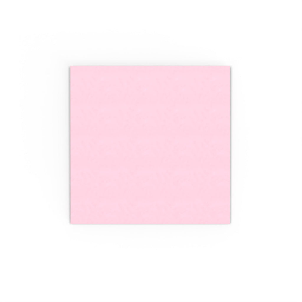 Pale Pink Gummed V-Flap 120gsm Envelope (130 x 130mm)