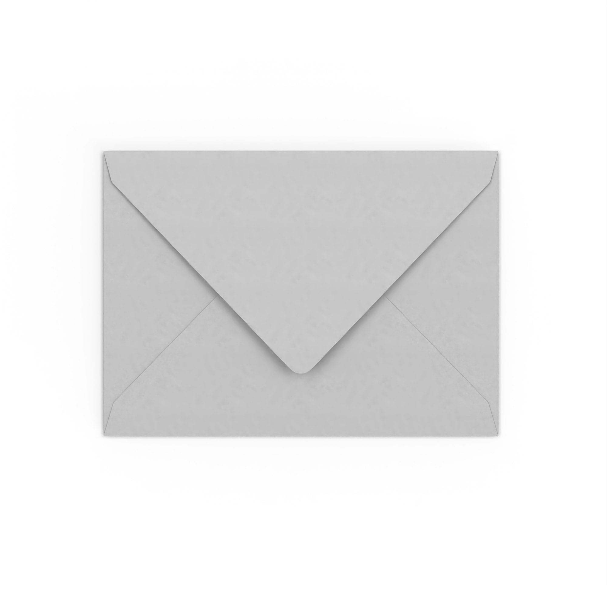 Pale Grey Gummed V-Flap 120gsm Envelope (133 x 184mm)