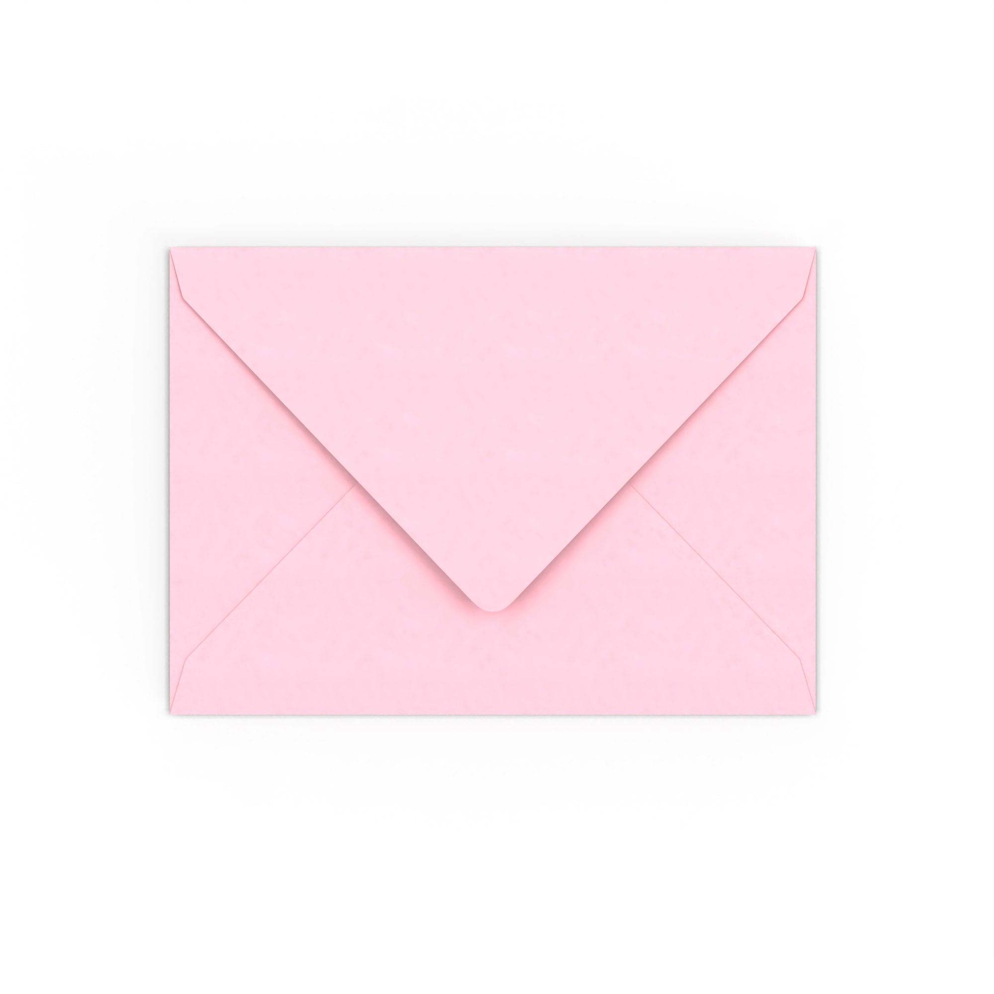 Pale Pink Gummed V-Flap 120gsm Envelope (133 x 184mm)
