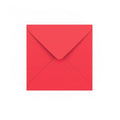 Bright Red Gummed V-Flap 120gsm Envelope (140 x 140mm)