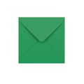 Dark Green Gummed V-Flap 120gsm Envelope (140 x 140mm)