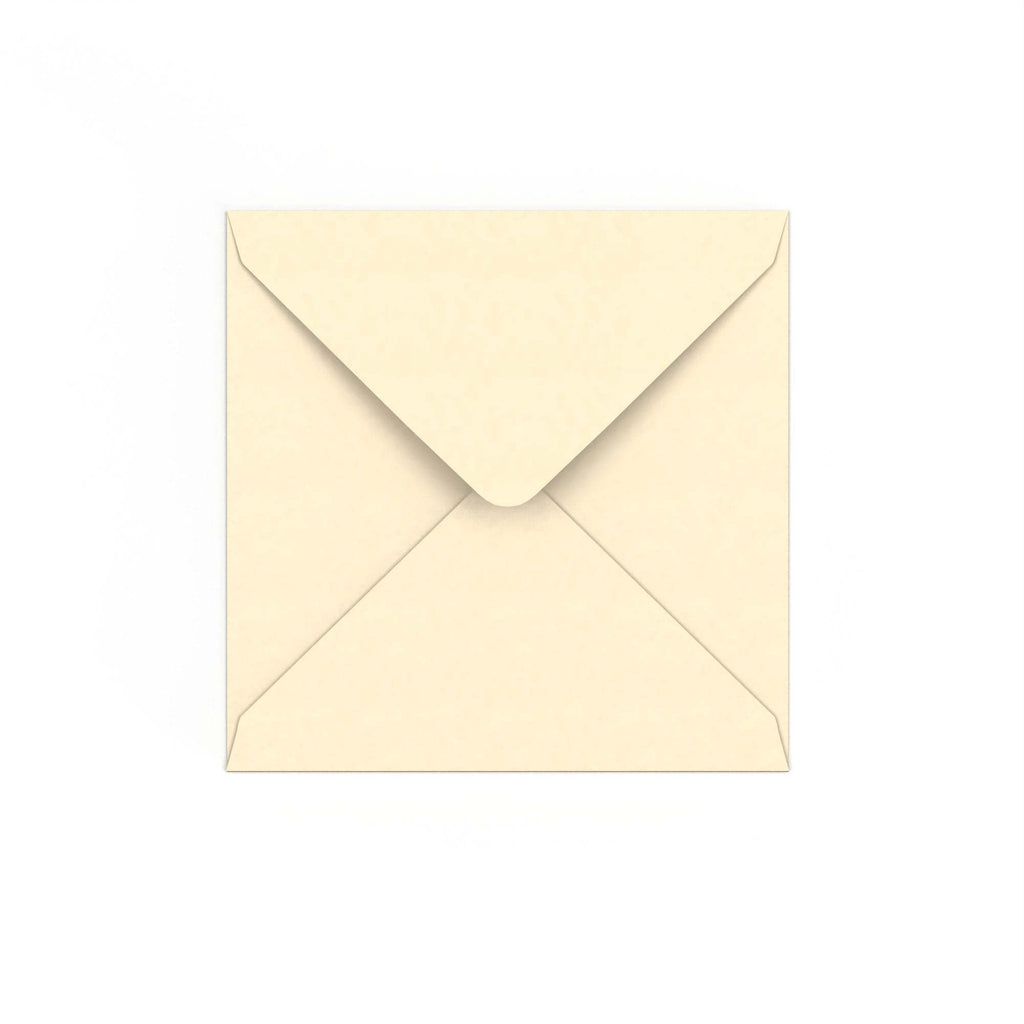 Magnolia Gummed V-Flap 120gsm Envelope (140 x 140mm)