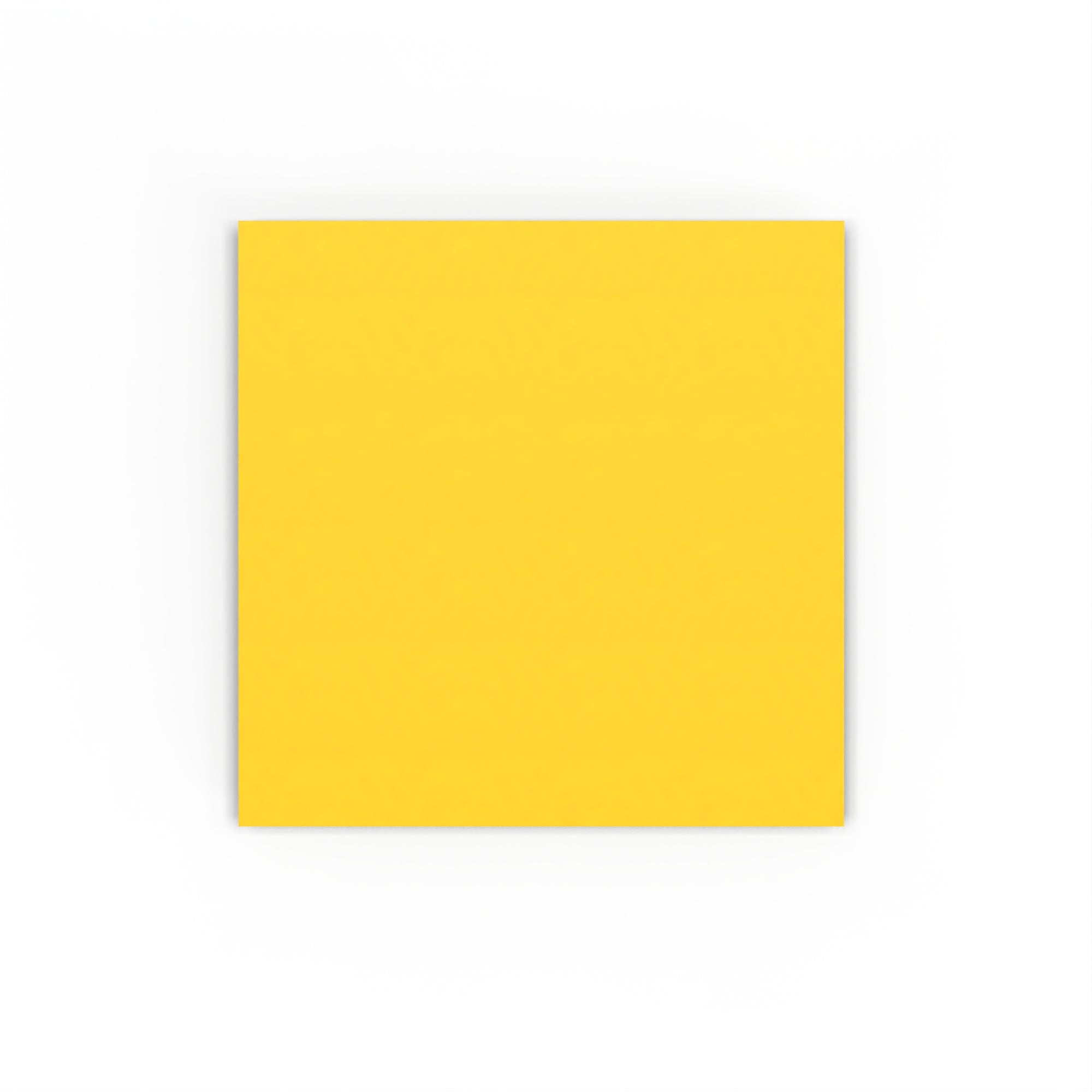 Mid Yellow Gummed V-Flap 120gsm Envelope (140 x 140mm)