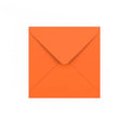 Orange Gummed V-Flap 120gsm Envelope (140 x 140mm)