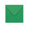 Dark Green Gummed V-Flap 120gsm Envelope (155 x 155mm)