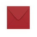 Dark Red Gummed V-Flap 120gsm Envelope (155 x 155mm)