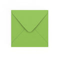 Mid Green Gummed V-Flap 120gsm Envelope (155 x 155mm)