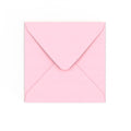 Pale Pink Gummed V-Flap 120gsm Envelope (155 x 155mm)