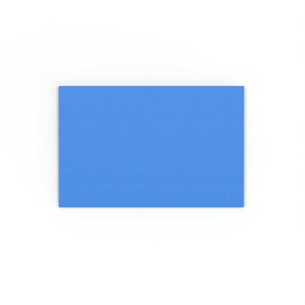 Bright Blue Gummed V-Flap 120gsm Envelope (65 x 94mm)