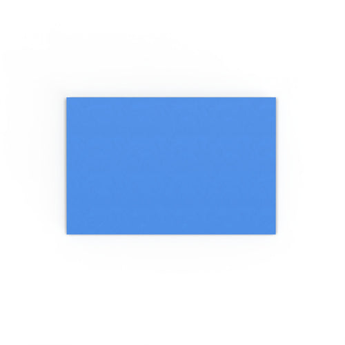 Bright Blue Gummed V-Flap 120gsm Envelope (65 x 94mm)