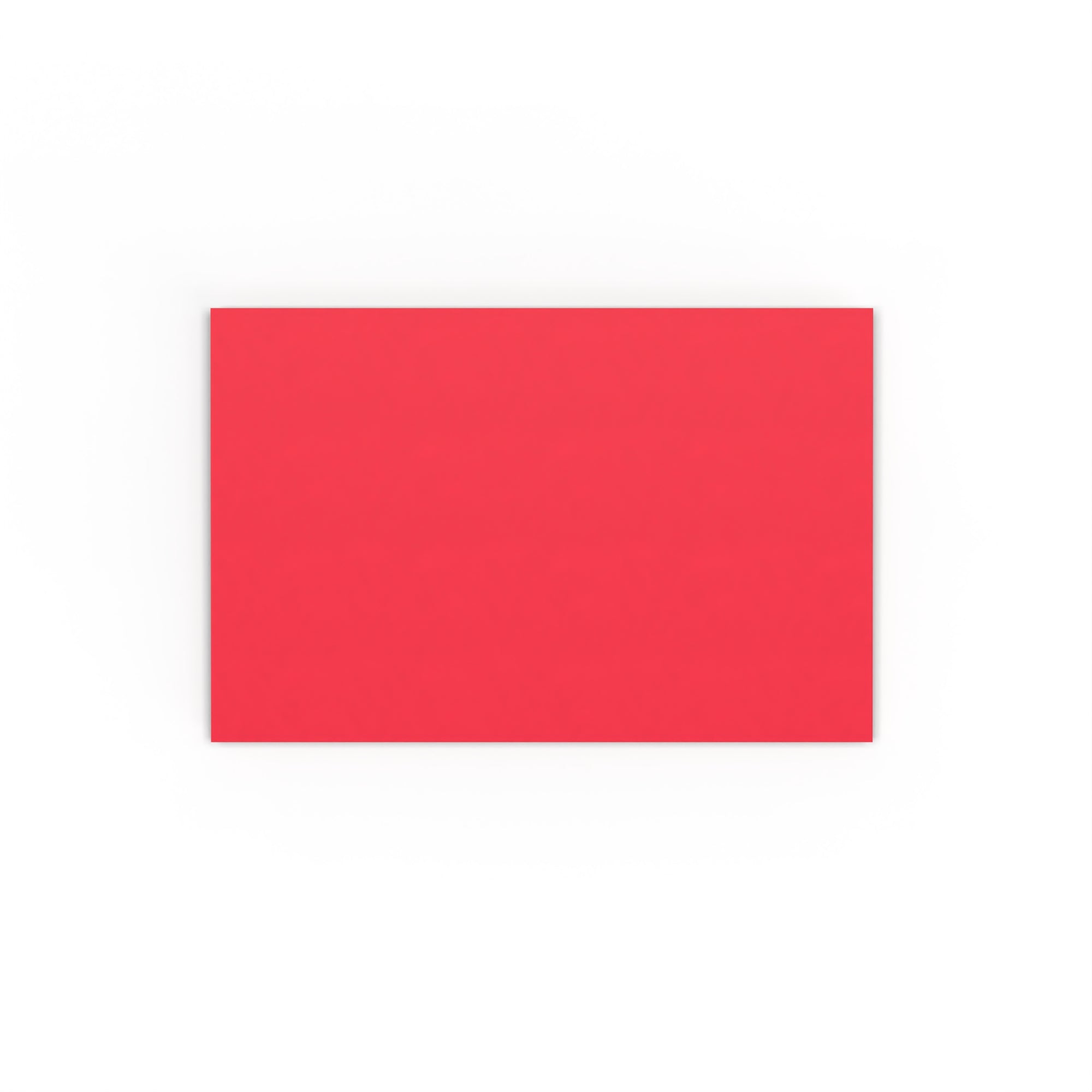 Bright Red Gummed V-Flap 120gsm Envelope (65 x 94mm)