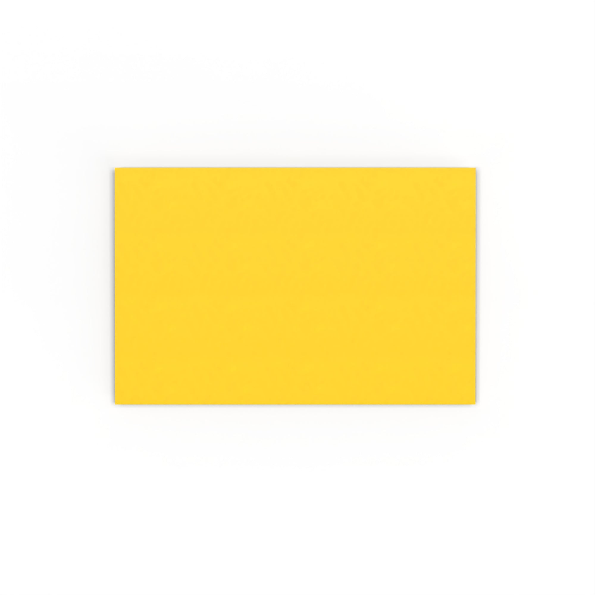Mid Yellow Gummed V-Flap 120gsm Envelope (65 x 94mm)