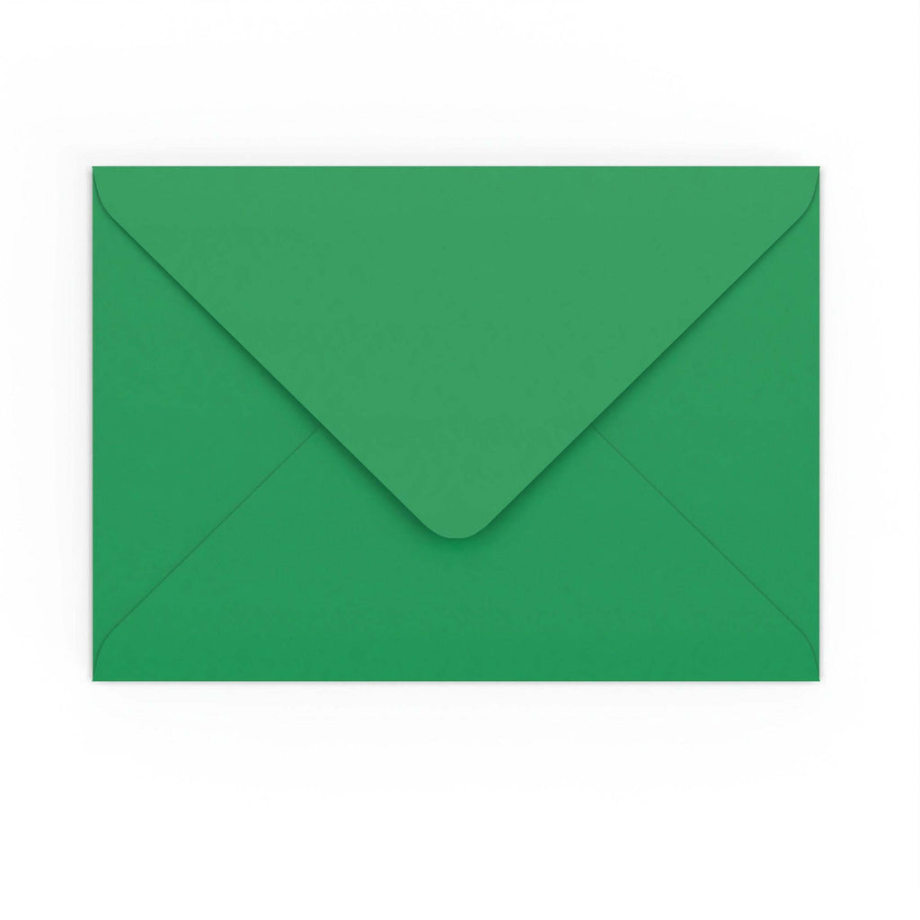 C5 Dark Green 120gsm Gummed V-Flap Envelope (162 x 229mm)