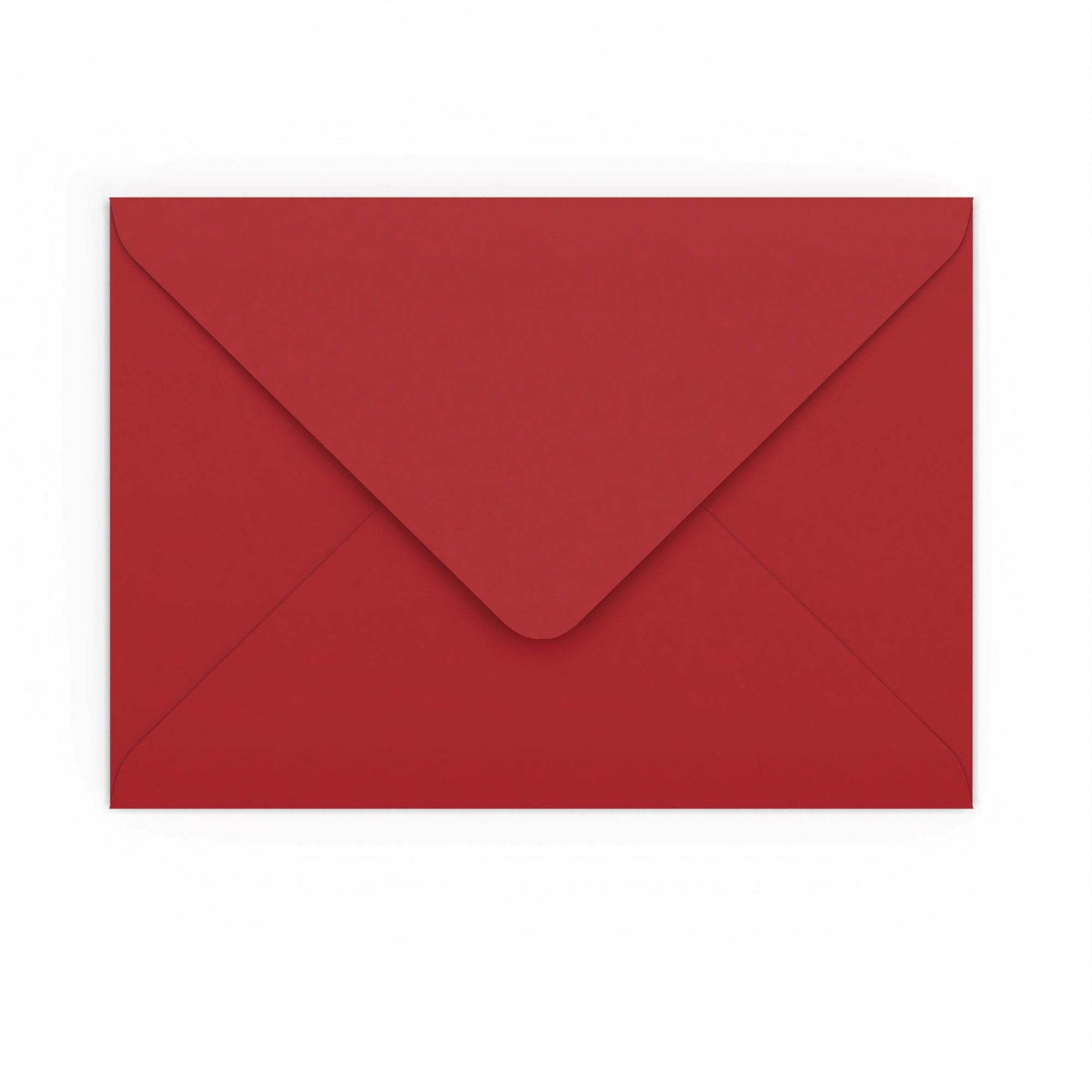 C5 Dark Red 120gsm Gummed V-Flap Envelope (162 x 229mm)