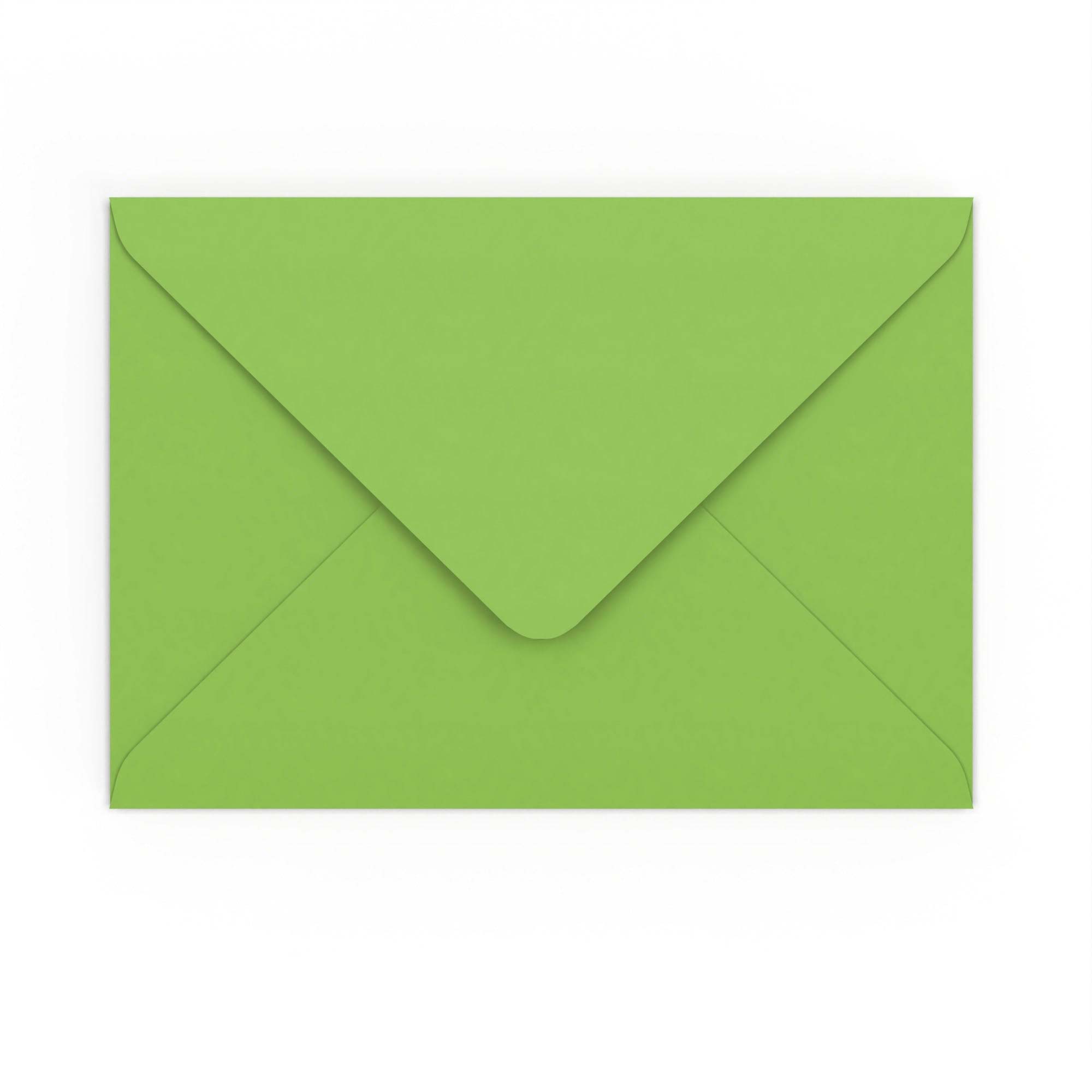 C5 Mid Green 120gsm Gummed V-Flap Envelope (162 x 229mm)